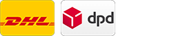 Versandarten DHL DPD Icon
