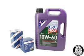 Motoröl Liqui Moly Synthoil Race Tech GT 10W-60 - 5 Liter + Ölfilter G40 / G60