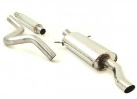 Abgasanlage FMS VW Golf 1 Cabrio - Gr. A / 63,5mm Stahl