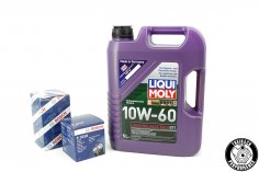 Motoröl Liqui Moly Synthoil Race Tech GT 10W-60 - 5 Liter + Ölfilter G40 / G60