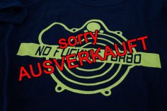 T-Shirt Herren NO FUCKING TURBO in schwarz